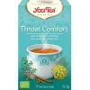 Thee<Yogi tea 3x Throat Comfort Biologisch 17 stuks