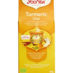 Thee<Yogi tea 3x Turmeric Chai Bio 90 gr