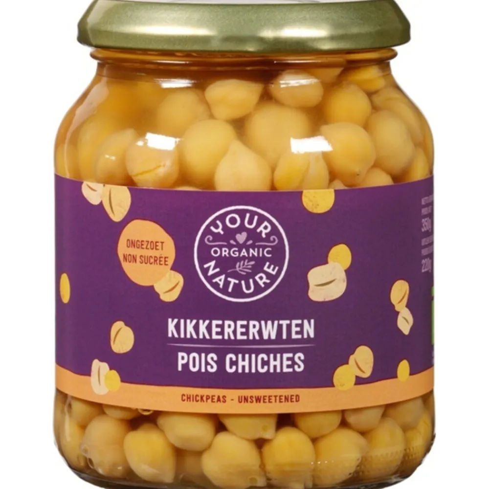 3x Kikkererwten Bio 350 gr^Your Organic Nature