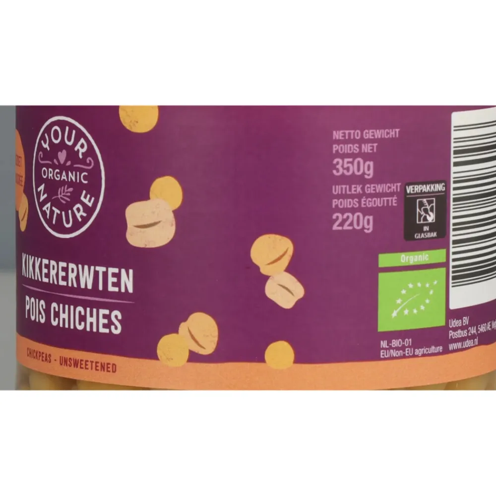 3x Kikkererwten Bio 350 gr^Your Organic Nature