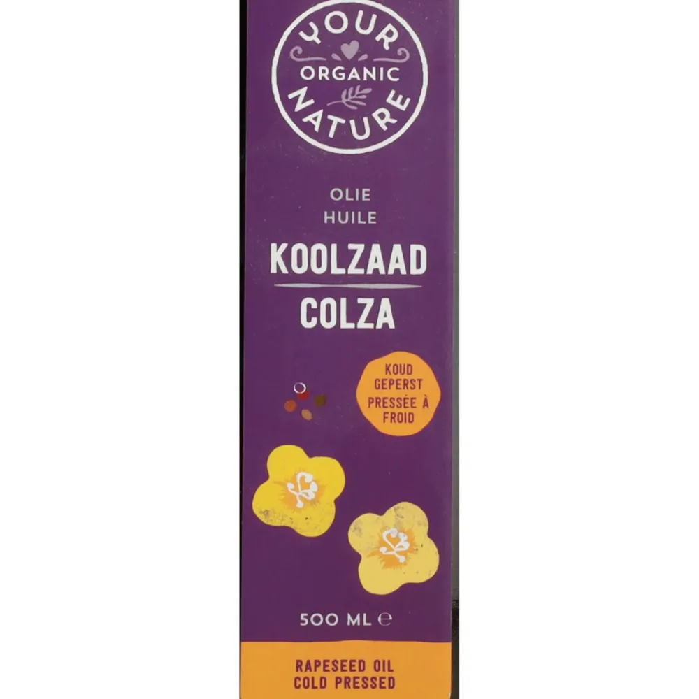 3x Koolzaadolie Bio 500 ml^Your Organic Nature