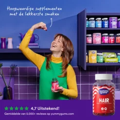 Clearance 2x Hair 60 gummies Voor Vrouw Of Man|Vitaminen Vrouw
