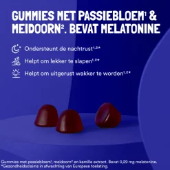 Rustgevend & Slapen<Yummygums 2x Sleep 60 gummies