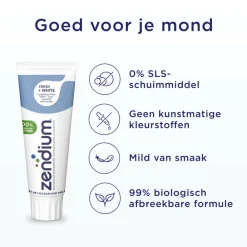 12x Tandpasta Fresh+White 75 ml^Zendium Sale