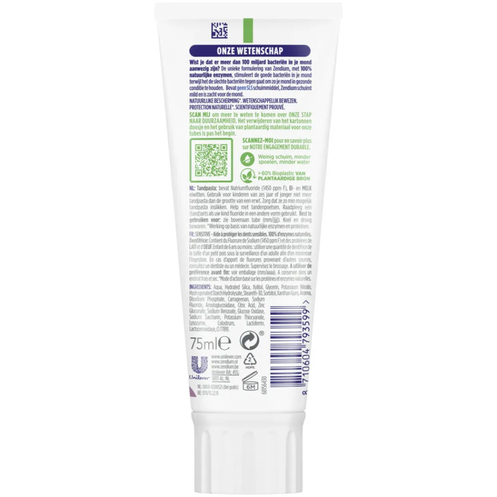 Best 12x Tandpasta Sensitive 75 ml Specialistische Mondverzorging|Spoelen & Poetsen