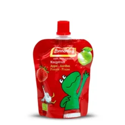 3x Knijpfruit Appel/Aardbei Biologisch 4 x 85 gr^Zonnatura Clearance
