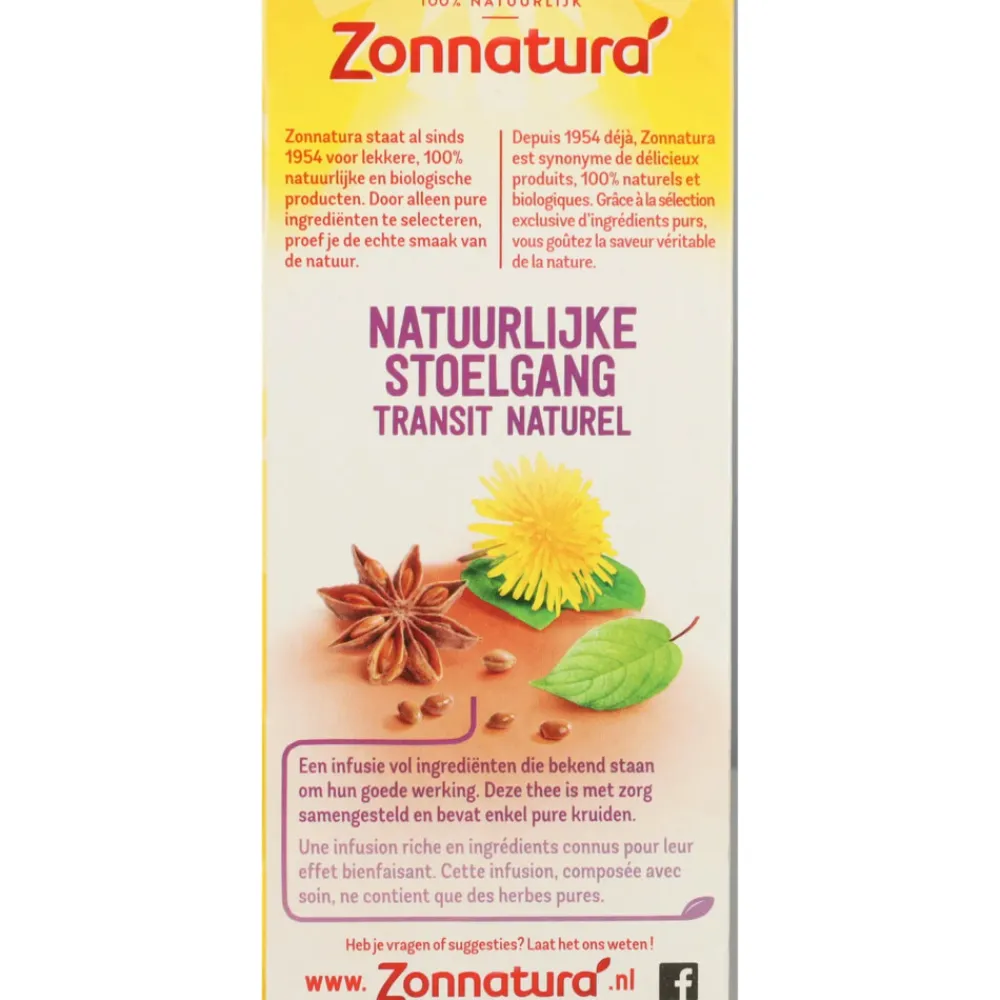 Clearance 3x Thee Natuurlijke Stoelgang Biologisch 20 stuks Thee