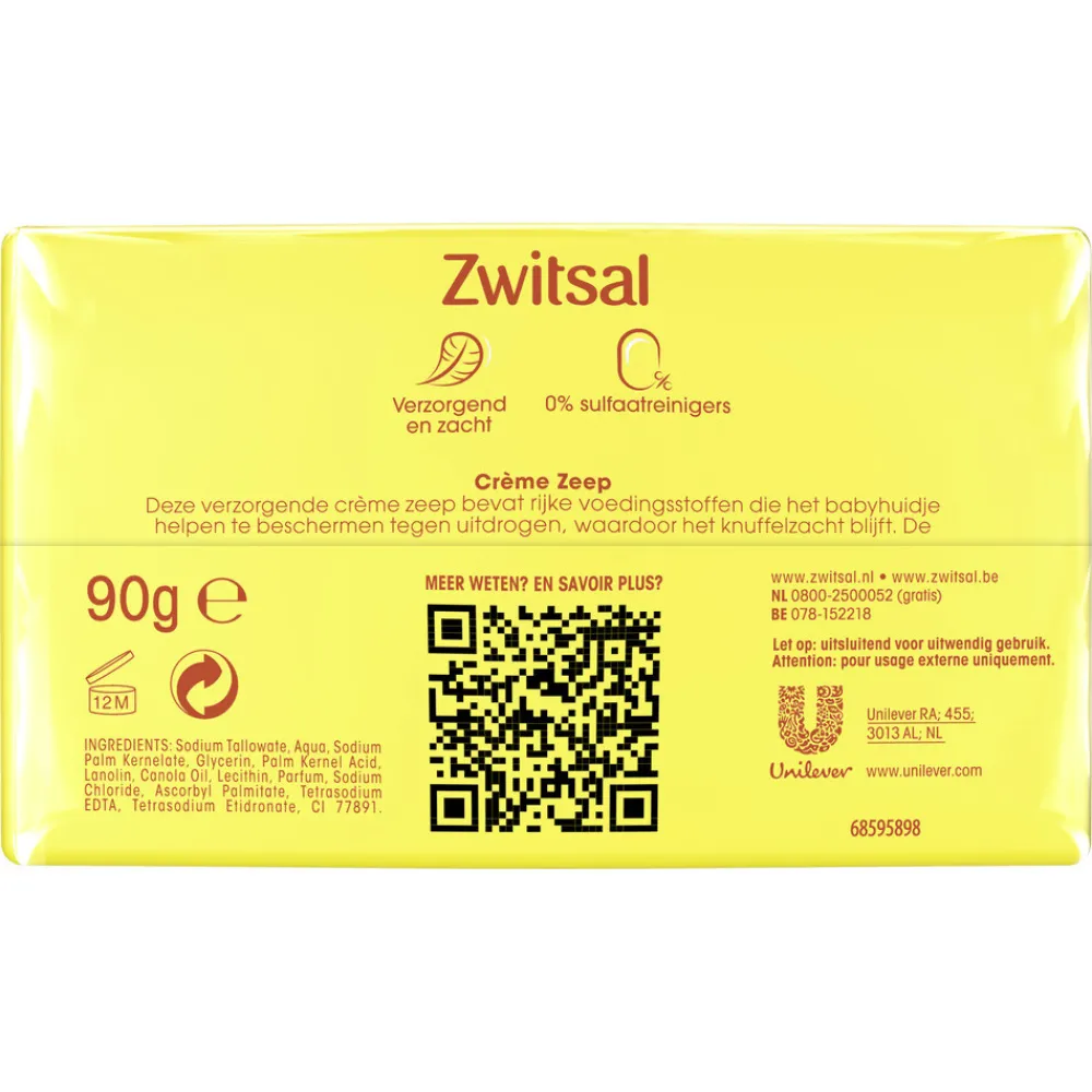 Online 6x Crème Zeep Baby 4 x 90 gr Bad & Douche