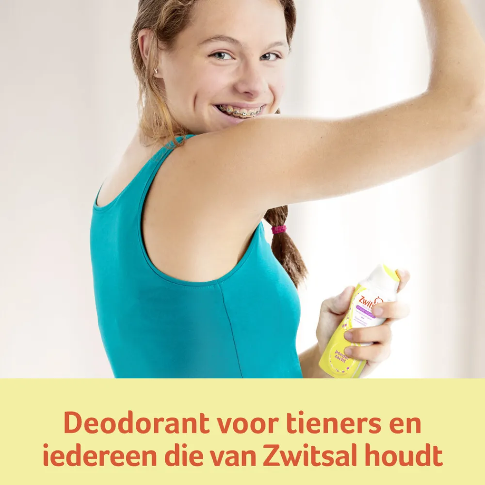 6x Deodorant Poederzacht 100 ml^Zwitsal