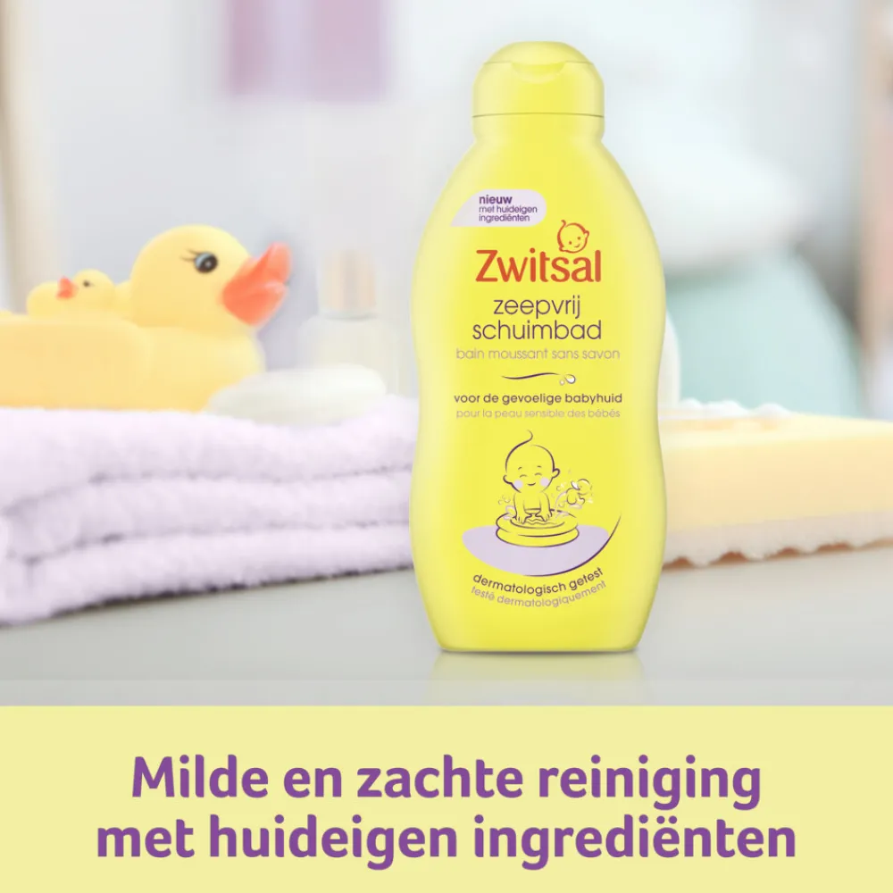 Bad & Douche<Zwitsal 6x Zeepvrij Schuimbad 200 ml