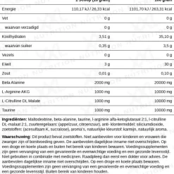 Clearance Blast Pre Workout Fruit Punch Cafeïnevrij 300 gr Sportvoeding & Drank