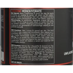 Creatine Monohydraat 250 gr^XXL Nutrition