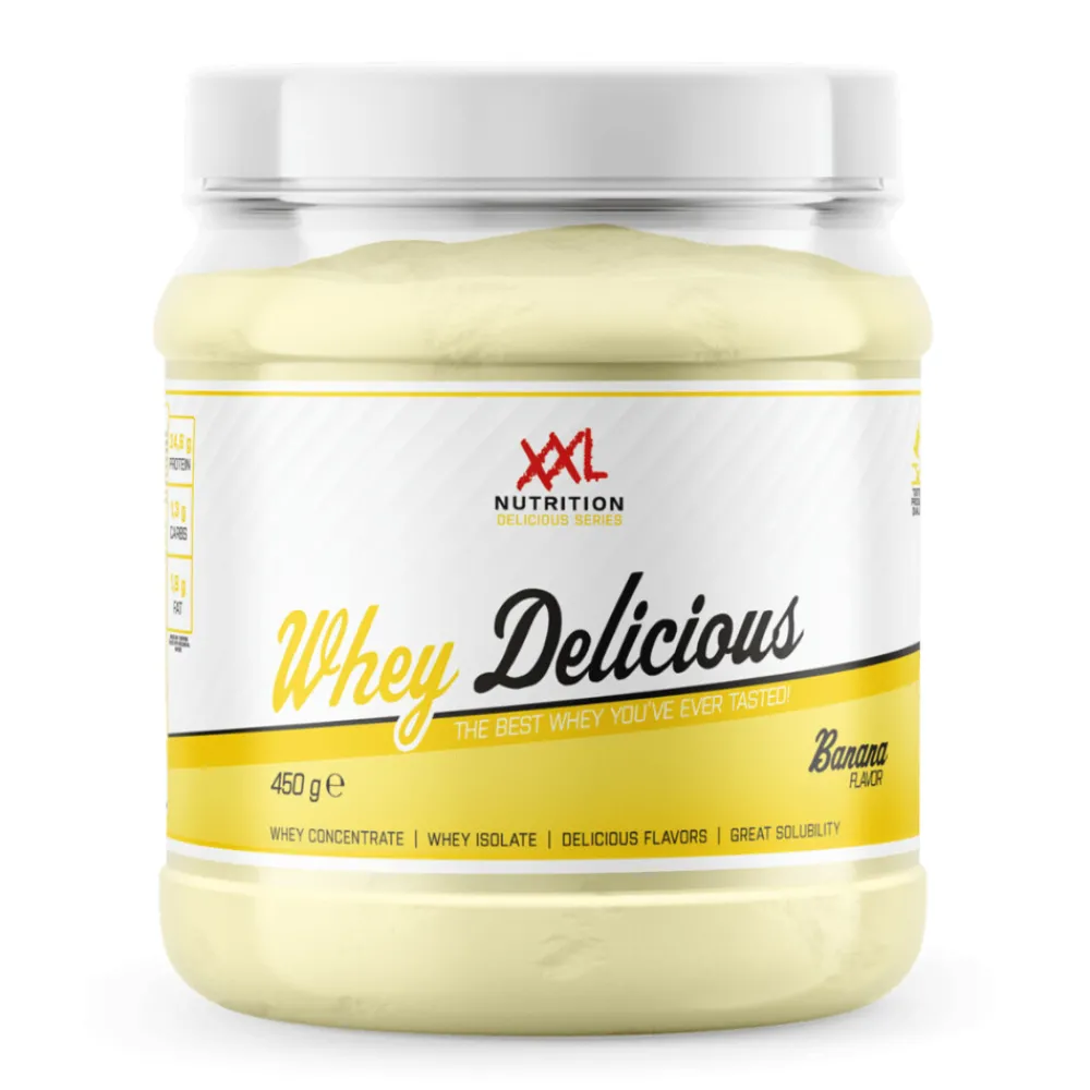 Outlet Whey Delicious Banaan 450 gr Sportvoeding & Drank
