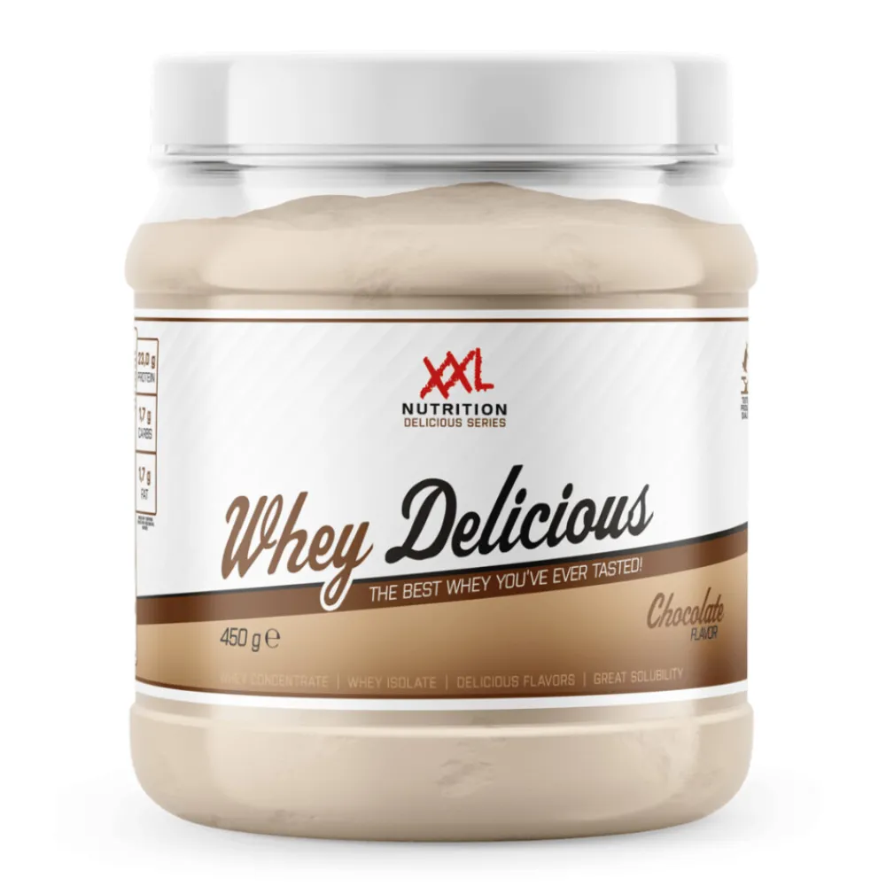 Whey Delicious Chocolade 450 gr^XXL Nutrition Discount