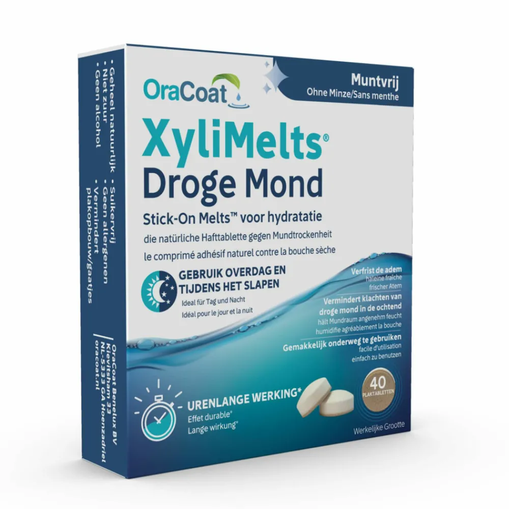 Specialistische Mondverzorging<Xylimelts voor Droge Mond 40 stuks