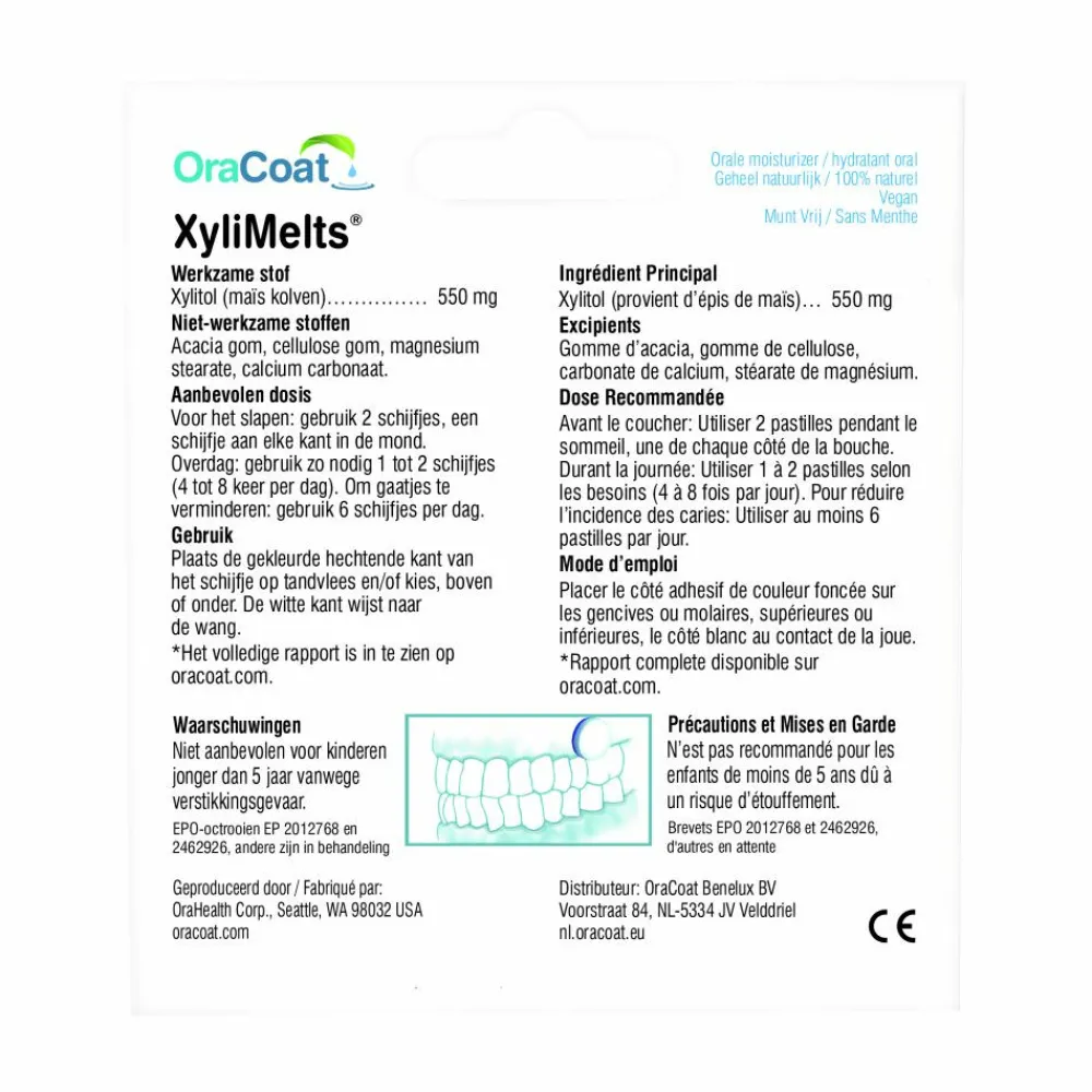Specialistische Mondverzorging<Xylimelts voor Droge Mond 40 stuks