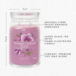 New Geurkaars Large Jar Wild Orchid 567 gr Kaarsen|Geurkaarsen