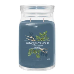 Online Geurkaars Large Jar Bayside Cedar Signature 567 gr Kaarsen|Geurkaarsen