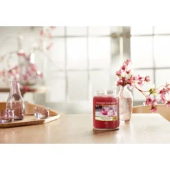 Geurkaars Large Jar Sweet Plum Sake 623 gr^Yankee Candle Outlet