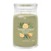 Kaarsen|Geurkaarsen<Yankee Candle Geurkaars Large Jar Sage & Citrus Signature 567 gr