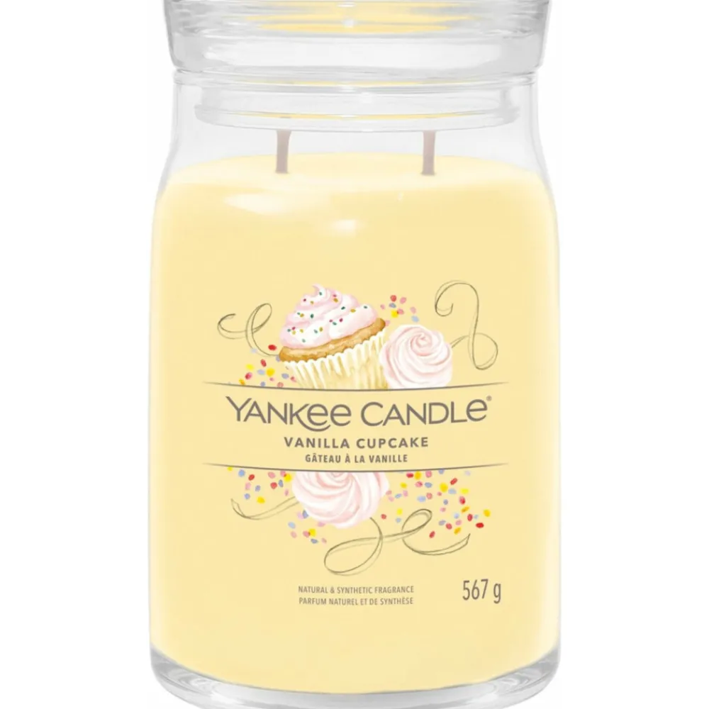 Online Geurkaars Large Jar Vanilla Cupcake 567 gr Kaarsen|Geurkaarsen
