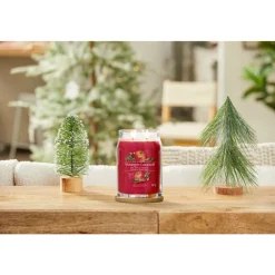 Geurkaars Large Jar Red Apple Wreath 567 gr^Yankee Candle Discount