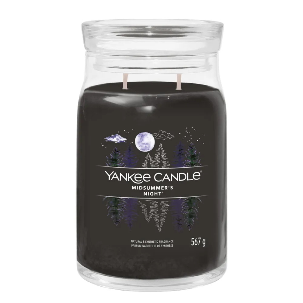 Geurkaars Large Jar Midsummer’s Night Signature 567 gr^Yankee Candle New