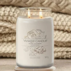 Clearance Geurkaars Large Jar Warm Cashmere 567 gr Kaarsen|Geurkaarsen