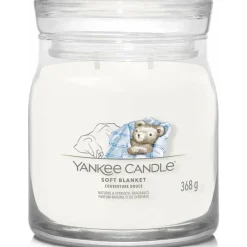 Kaarsen|Geurkaarsen<Yankee Candle Geurkaars Medium Jar Soft Blanket 368 gr