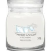 Geurkaars Medium Jar Clean Cotton 368 gr^Yankee Candle Clearance