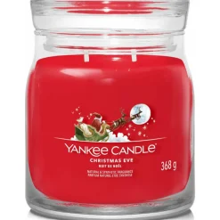 Kaarsen|Geurkaarsen<Yankee Candle Geurkaars Medium Jar Christmas Eve 368 gr