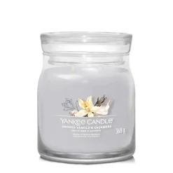 Best Geurkaars Medium Jar Smoked Vanilla &amp; Cashmere Signature 368 gr Kaarsen|Geurkaarsen