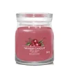 Geurkaars Medium Jar Black Cherry Signature 368 gr^Yankee Candle