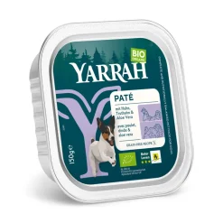 Bio Hondenvoer Paté Kip & Kalkoen 150 gr^Yarrah Best