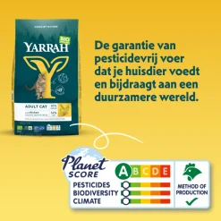 Bio Kattenvoer Adult Kip 800 gr^Yarrah Outlet