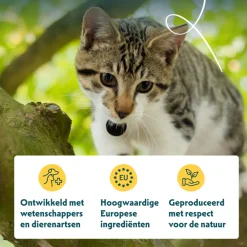 Kattenvoer<Yarrah Bio Kattenvoer Chunks Kip & Kalkoen 100 gr