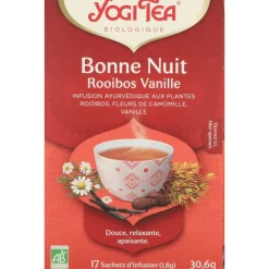 Bedtime Rooibos Vanilla Biologisch 17 stuks^Yogi tea New