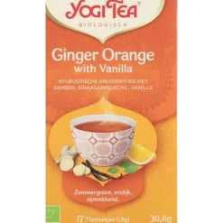 Biologisch Ginger Orange Vanilla 17 stuks^Yogi tea