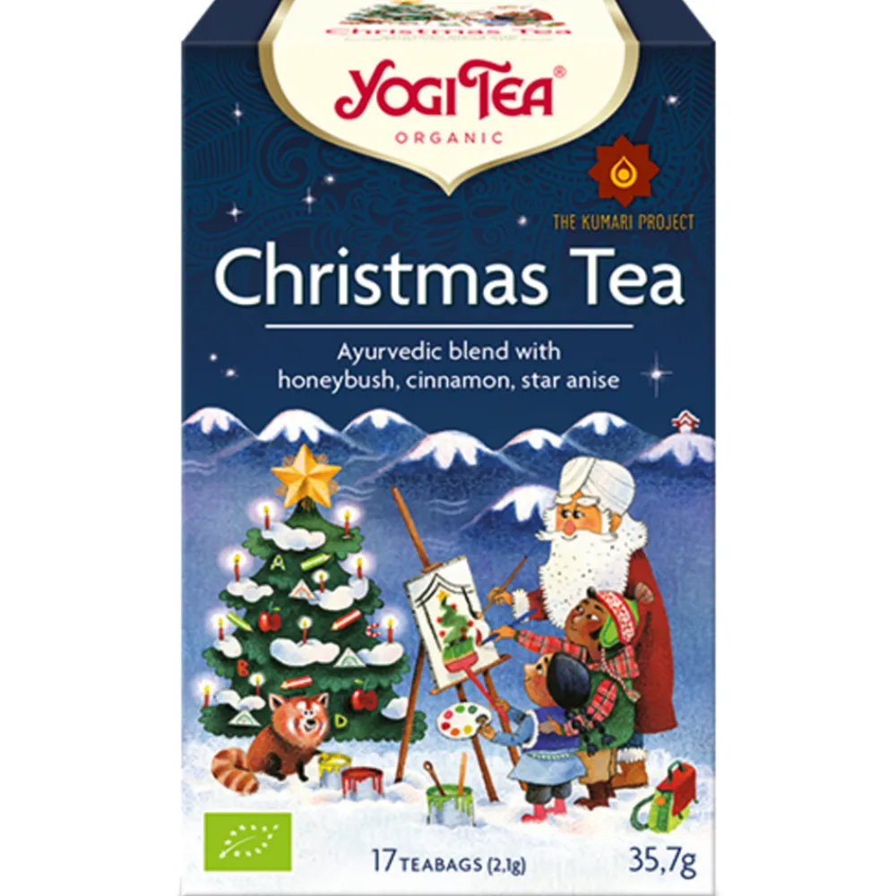 Thee<Yogi tea Christmas Biologisch 17 stuks