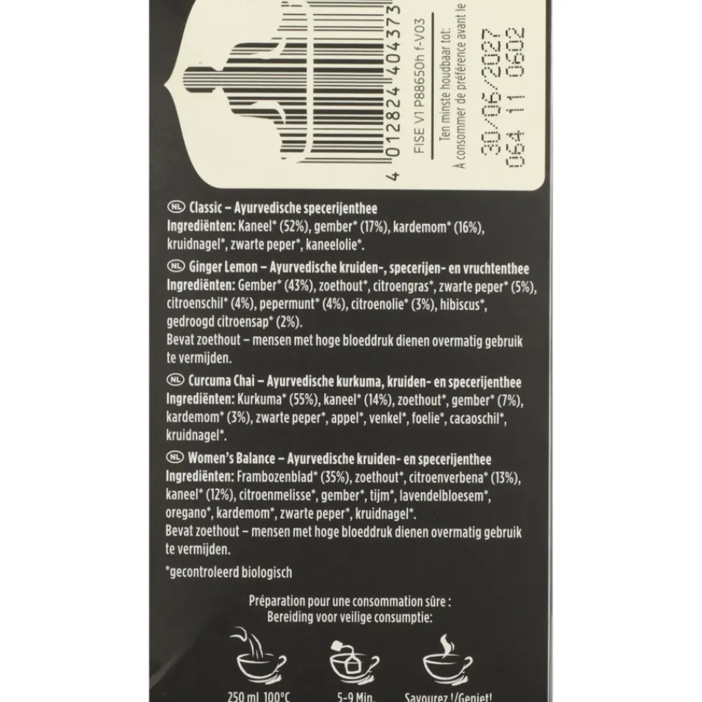 New Finest Selection Biologisch 18 stuks Thee