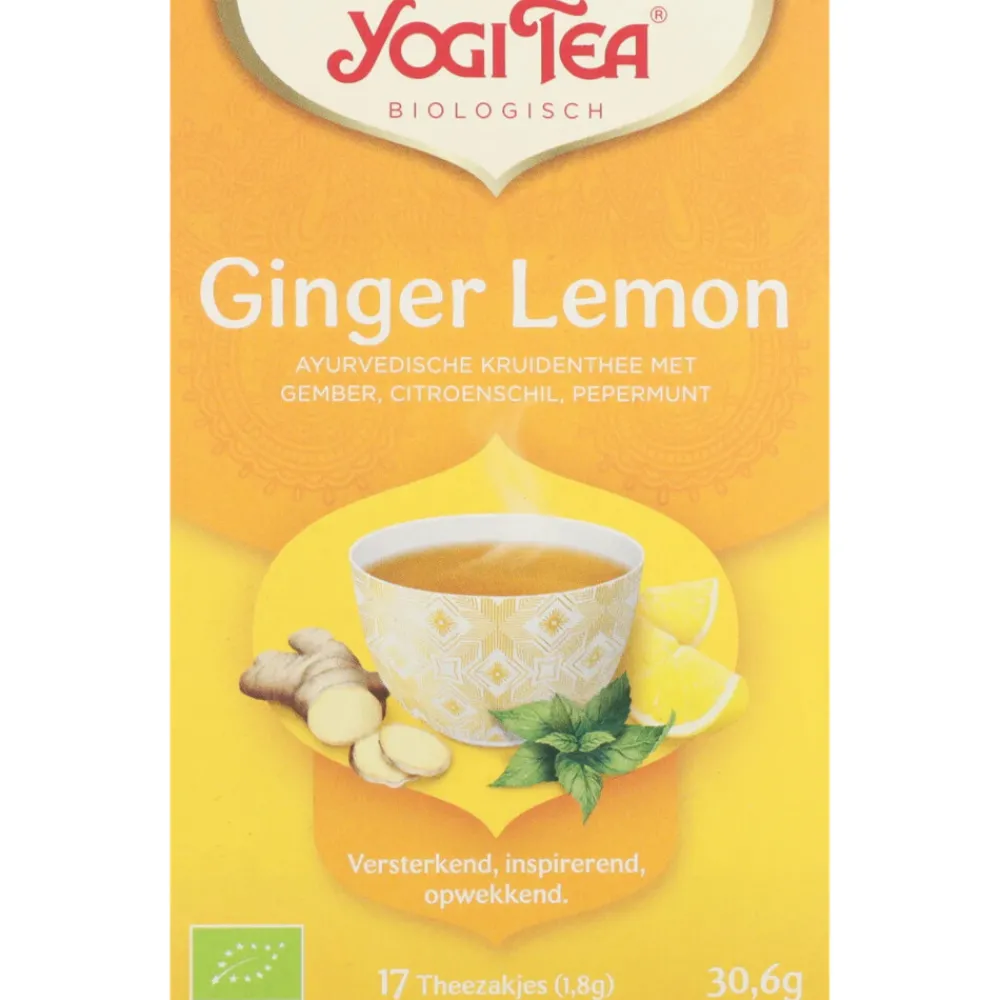 Ginger Lemon Biologisch 17 stuks^Yogi tea New