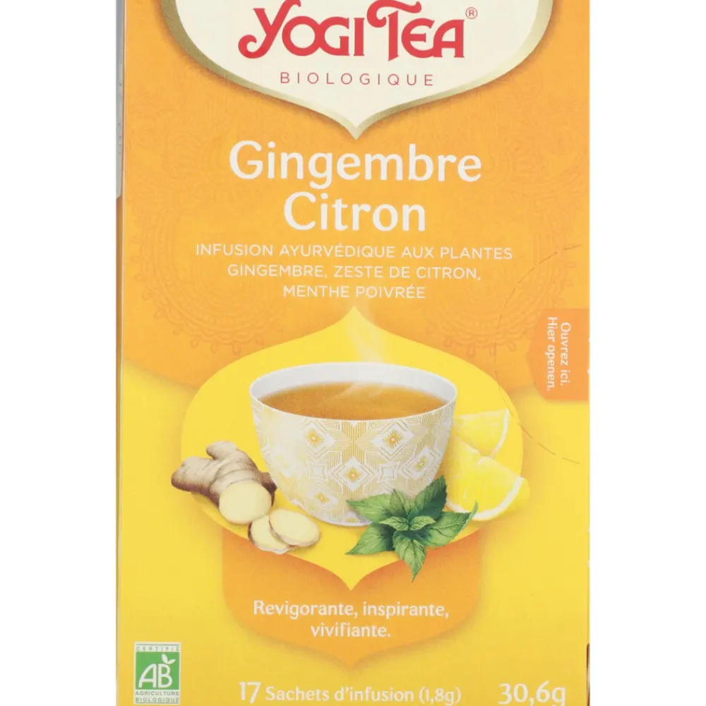 Ginger Lemon Biologisch 17 stuks^Yogi tea New