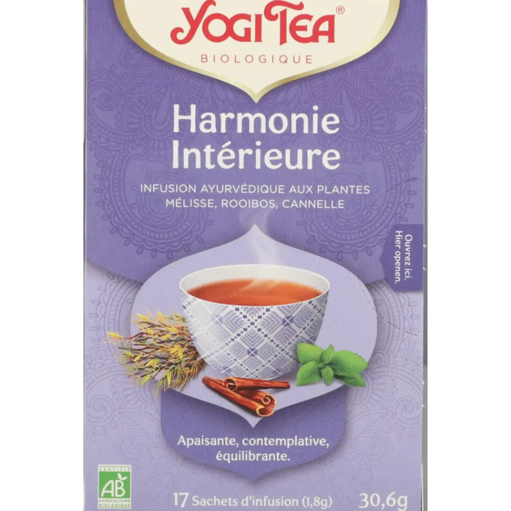 Thee<Yogi tea Inner Harmony Biologisch 17 stuks