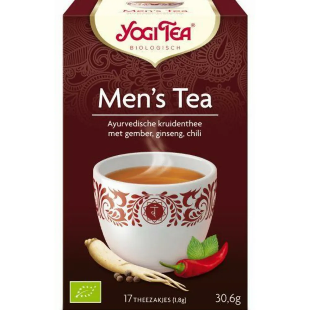 Hot Mens Tea Biologisch 17 stuks Thee