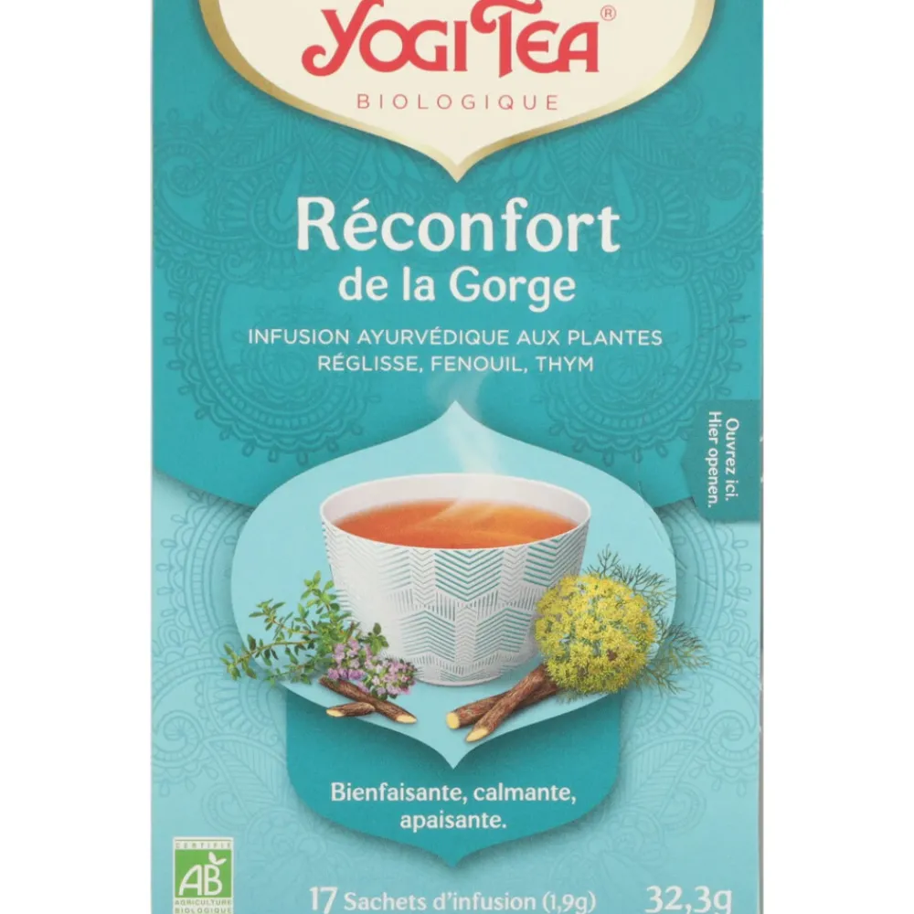 Throat Comfort Biologisch 17 stuks^Yogi tea Sale