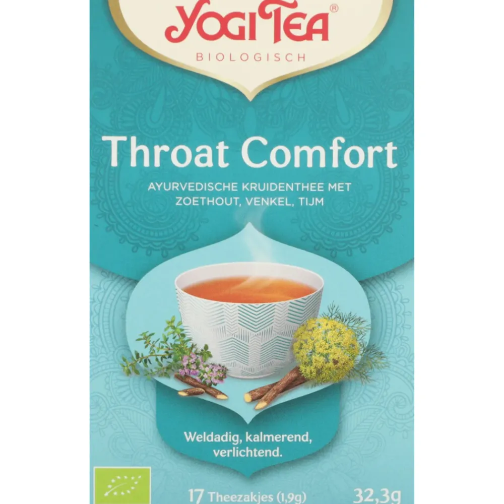 Throat Comfort Biologisch 17 stuks^Yogi tea Sale