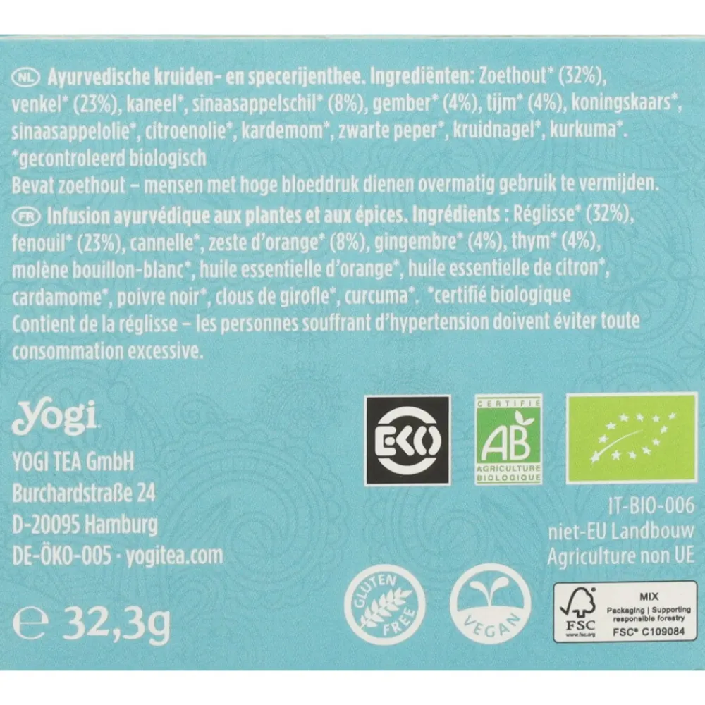 Throat Comfort Biologisch 17 stuks^Yogi tea Sale