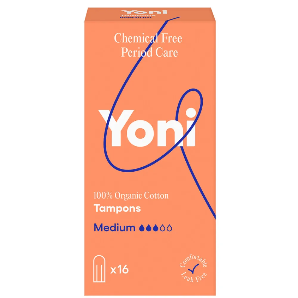 Intiemhygiëne<Yoni Biologisch Katoenen Tampons Medium 16 stuks