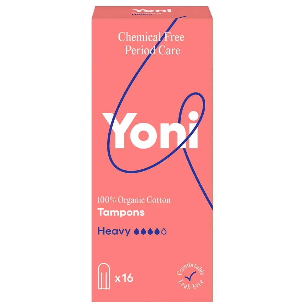 Intiemhygiëne<Yoni Biologisch Katoenen Tampons Heavy 16 stuks