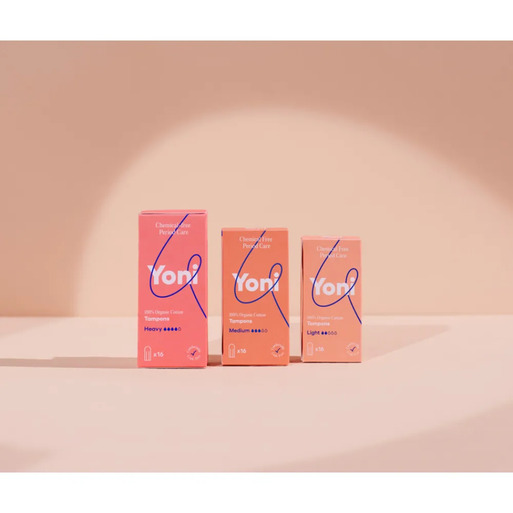 Intiemhygiëne<Yoni Biologisch Katoenen Tampons Heavy 16 stuks